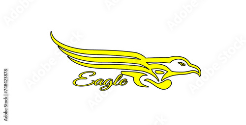 Eagle symbol as a sign of strength