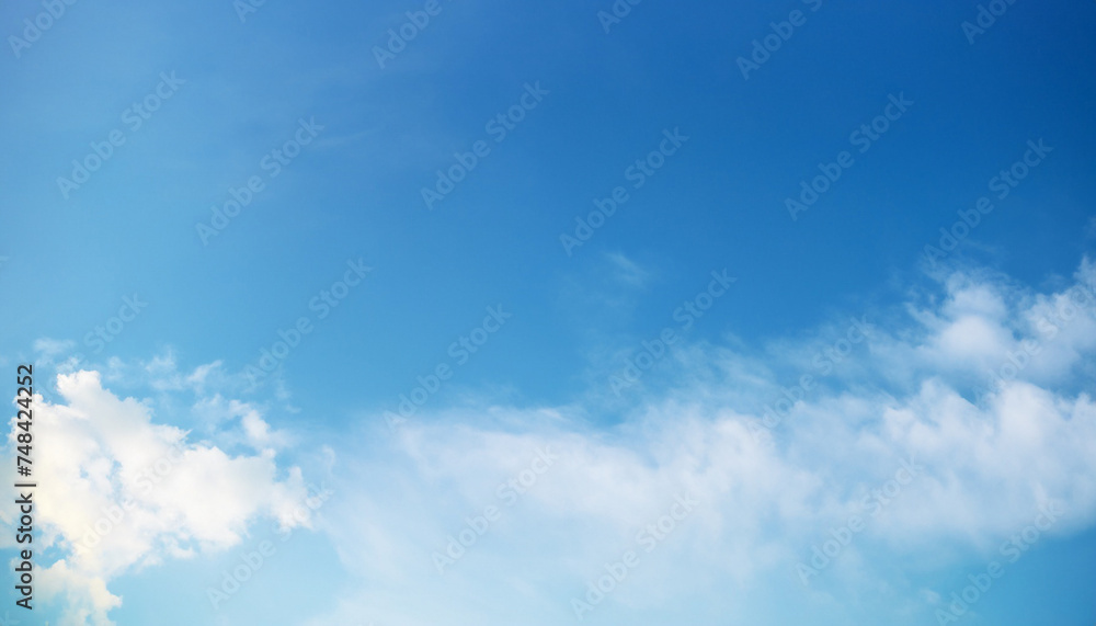 Blue sky with white cloud. Blue background. The summer sky is colorful clearing day and beautiful nature in the morning. Blue sky with white cloud. Blue background. The summer sky is colorful clearing day and beautiful nature in the morning.