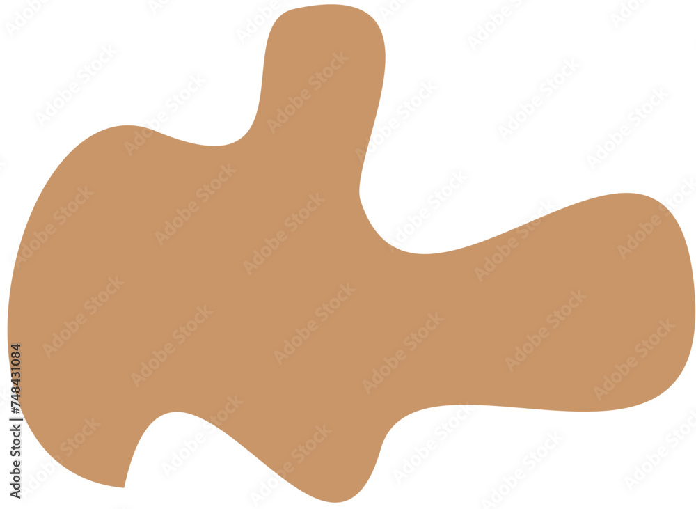 blob abstract shape flat color blob abstract shape flat color
