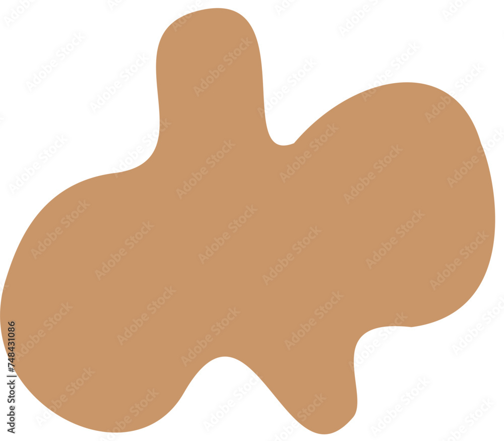 blob abstract shape flat color blob abstract shape flat color