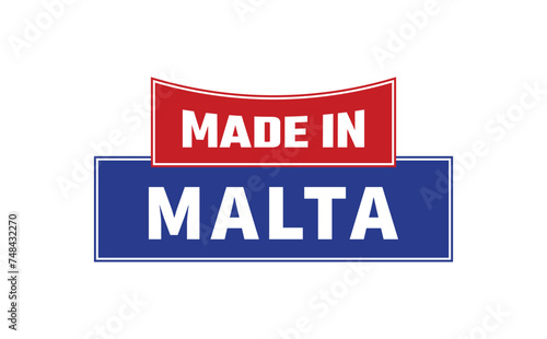 Made In Malta Seal Vector