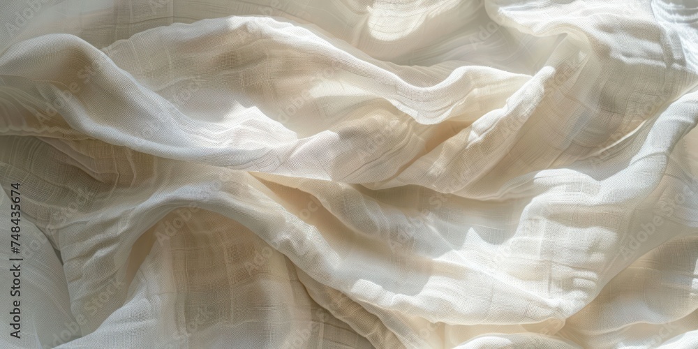 Abstract a silky warm and sunlit texture wave and swirls gradient satin fabric lies texture background. Abstract a silky warm and sunlit texture wave and swirls gradient satin fabric lies texture background.