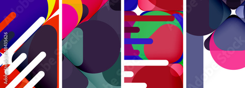 Geometric elements abstract backgrounds for wallpaper, business card, cover, poster, banner, brochure, header, website