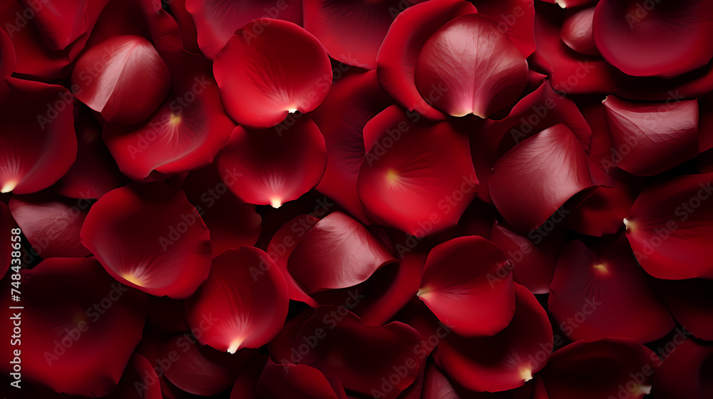 Petals background, Valentine's Day romantic background banner texture Petals background, Valentine's Day romantic background banner texture