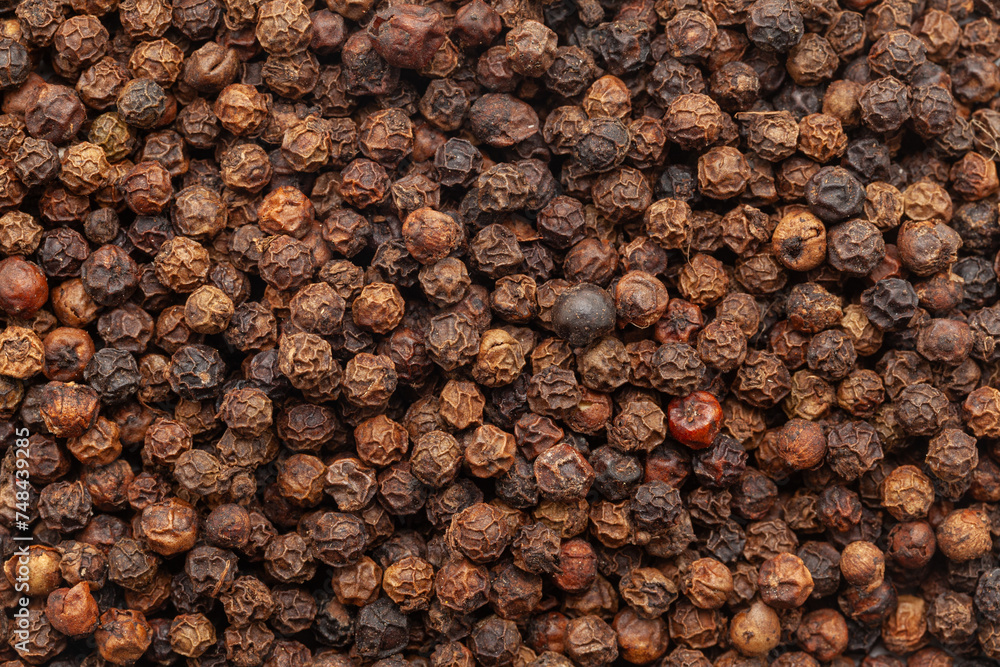 Close-up of Organic Black pepper (Piper nigrum), Full-Frame wallpaper. Top View Close-up of Organic Black pepper (Piper nigrum), Full-Frame wallpaper. Top View