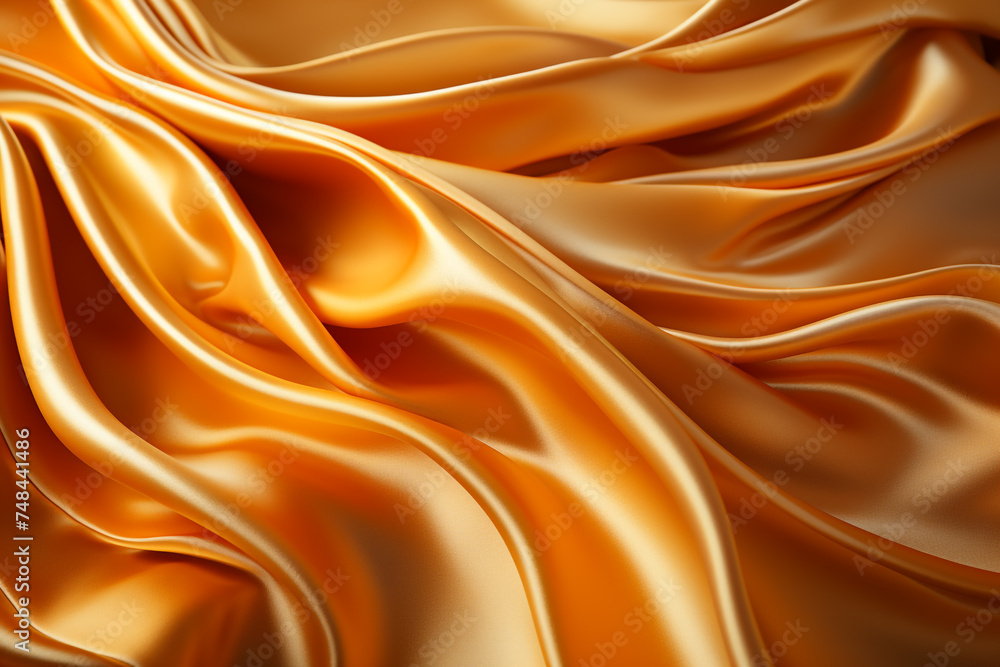 Obraz premium satin golden background