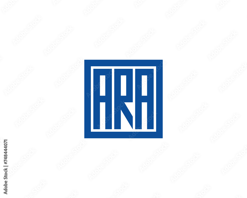 ARA logo design vector template ARA logo design vector template