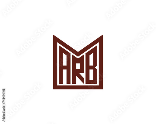 ARB Logo design vector template