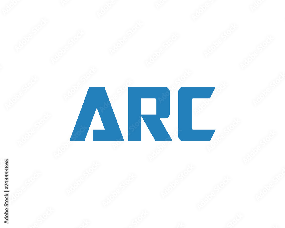 ARC logo design vector template ARC logo design vector template