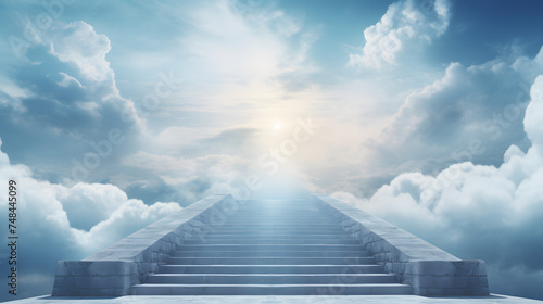 Stair to heaven scenery rendering © ASHFAQ