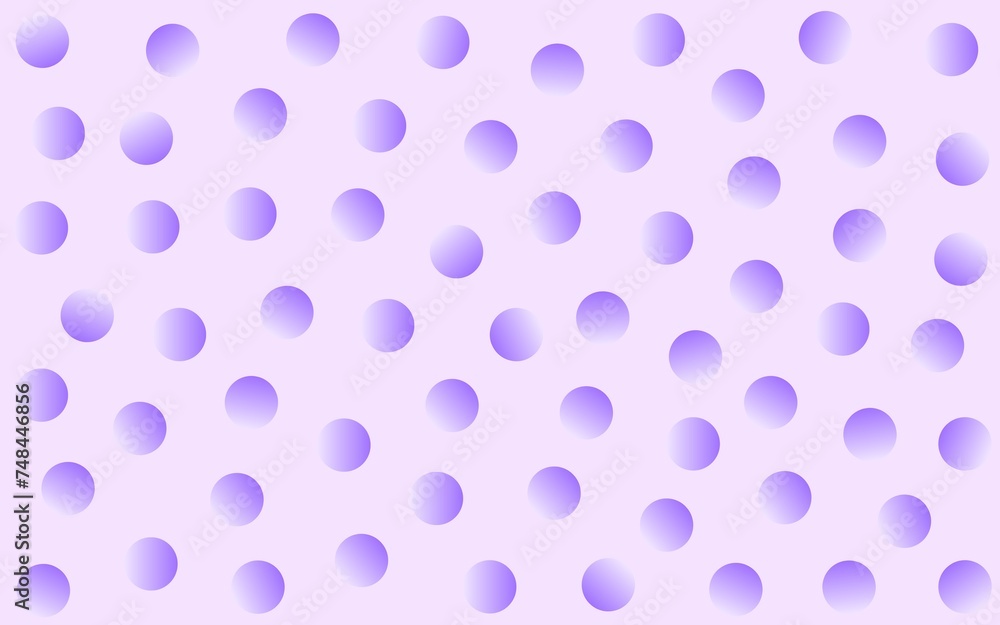 Purple palette rounds background, Abstract Background with round circles