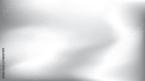 Abstract gray and white color gradient background. Vector illustration.