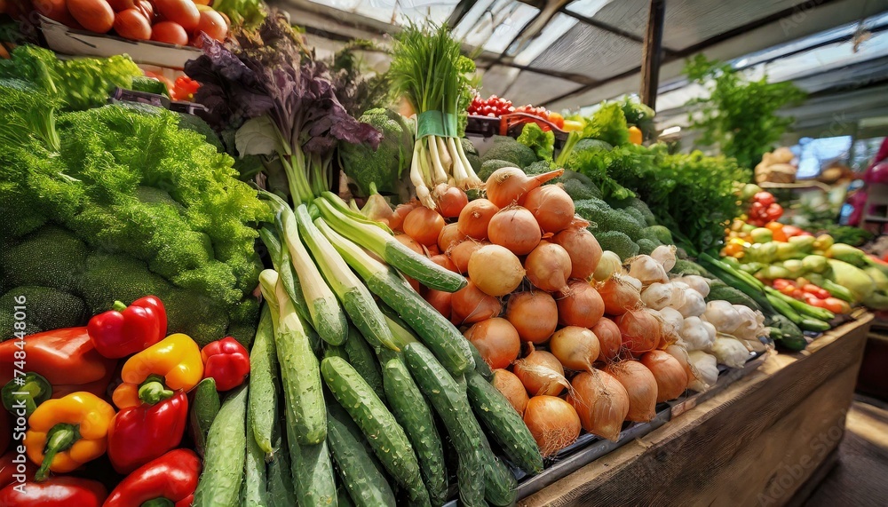 fresh vegetables in the market,fresh healthy vegetable 