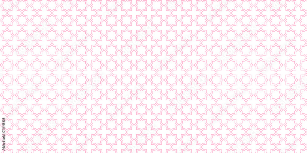 Vector geometric pink dot line element round striped mosque or fabric design tile and structure wallpaper. Vector geometric pink dot line element round striped mosque or fabric design tile and structure wallpaper.