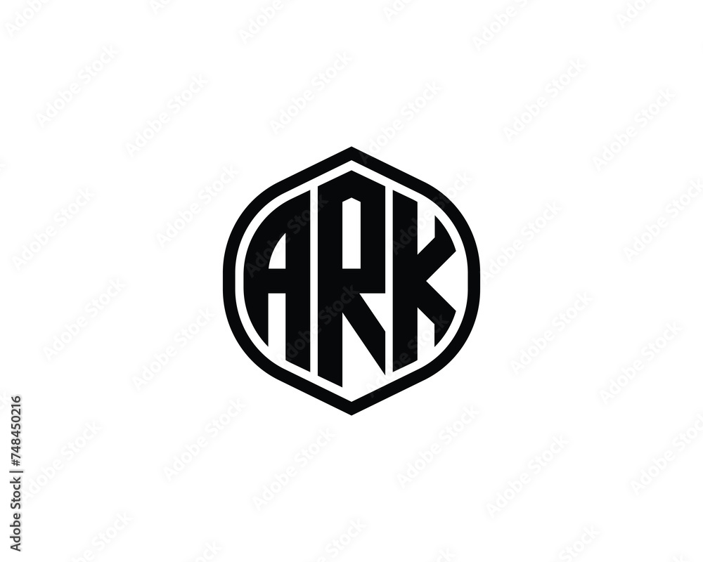 ARK logo design vector template ARK logo design vector template