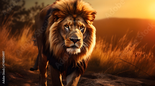 Lion: The Unchallenged King of the Savanna - The Epitome of Apex Predators