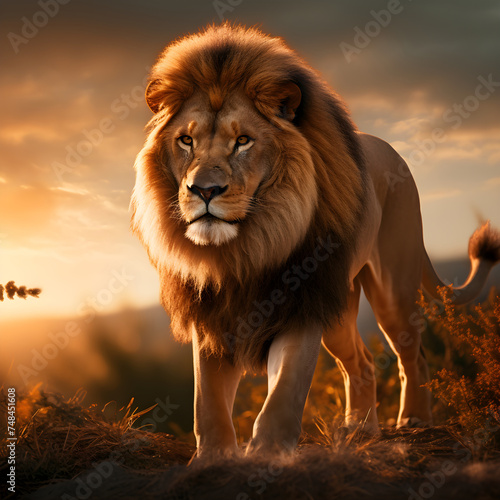 Lion: The Unchallenged King of the Savanna - The Epitome of Apex Predators