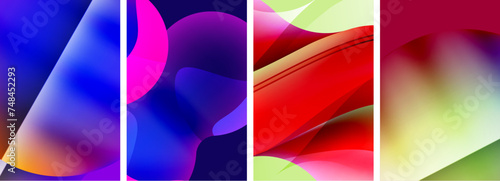 Abstract colors. Abstract backgrounds for wallpaper, business card, cover, poster, banner, brochure, header, website