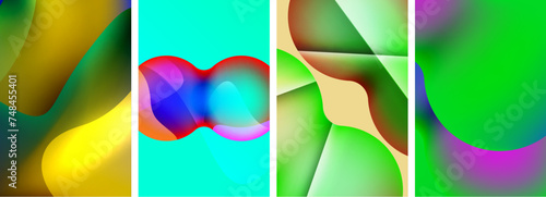 Abstract colors. Abstract backgrounds for wallpaper, business card, cover, poster, banner, brochure, header, website