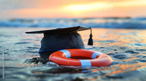 Financial aid and scholarships as lifeboats in a sea of educational costs and despair photo