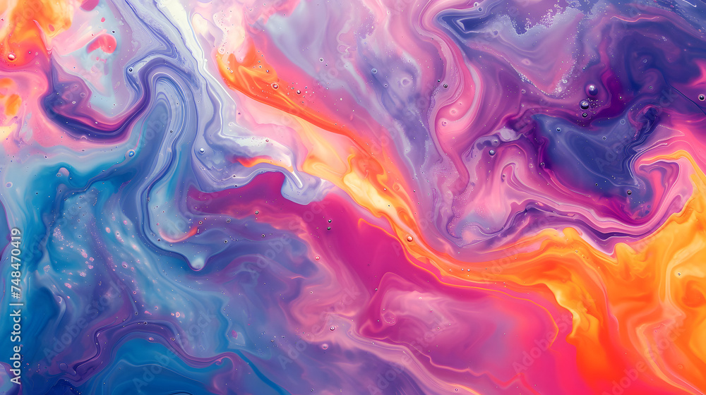 marble background with a psychedelic twist. Experiment with vibrant and surreal colors, warped patterns, and hypnotic visual