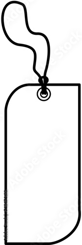 discount shopping tag outline