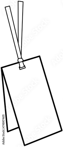 discount shopping tag outline