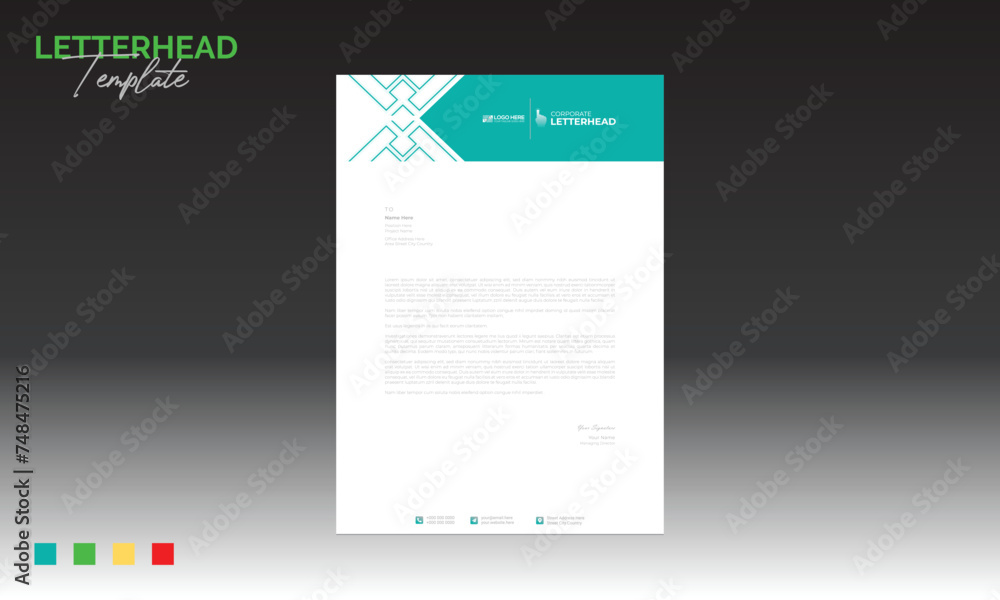 letterhead for any best company use letterhead for any best company use