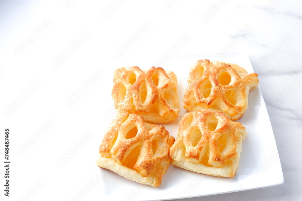 おいしそうなリンゴのデニッシュ
おいしそうなリンゴのデニッシュ