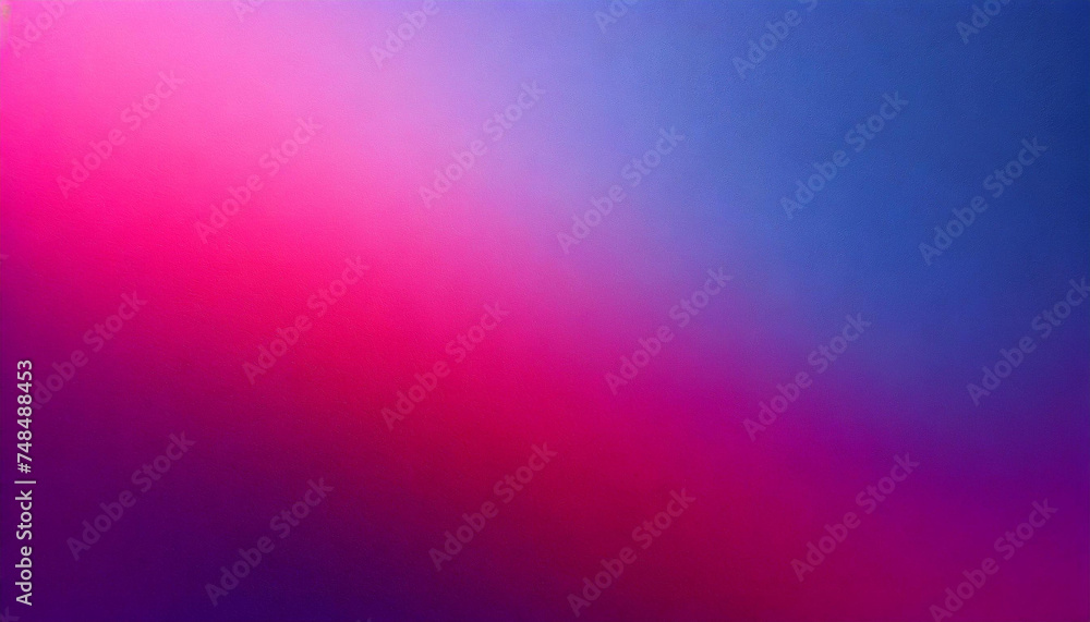 Obraz premium Dreamy Aesthetic: Pink, Magenta, Blue, and Purple Gradient Background with Texture Overlay