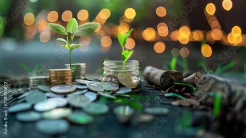 Economic Growth Concept