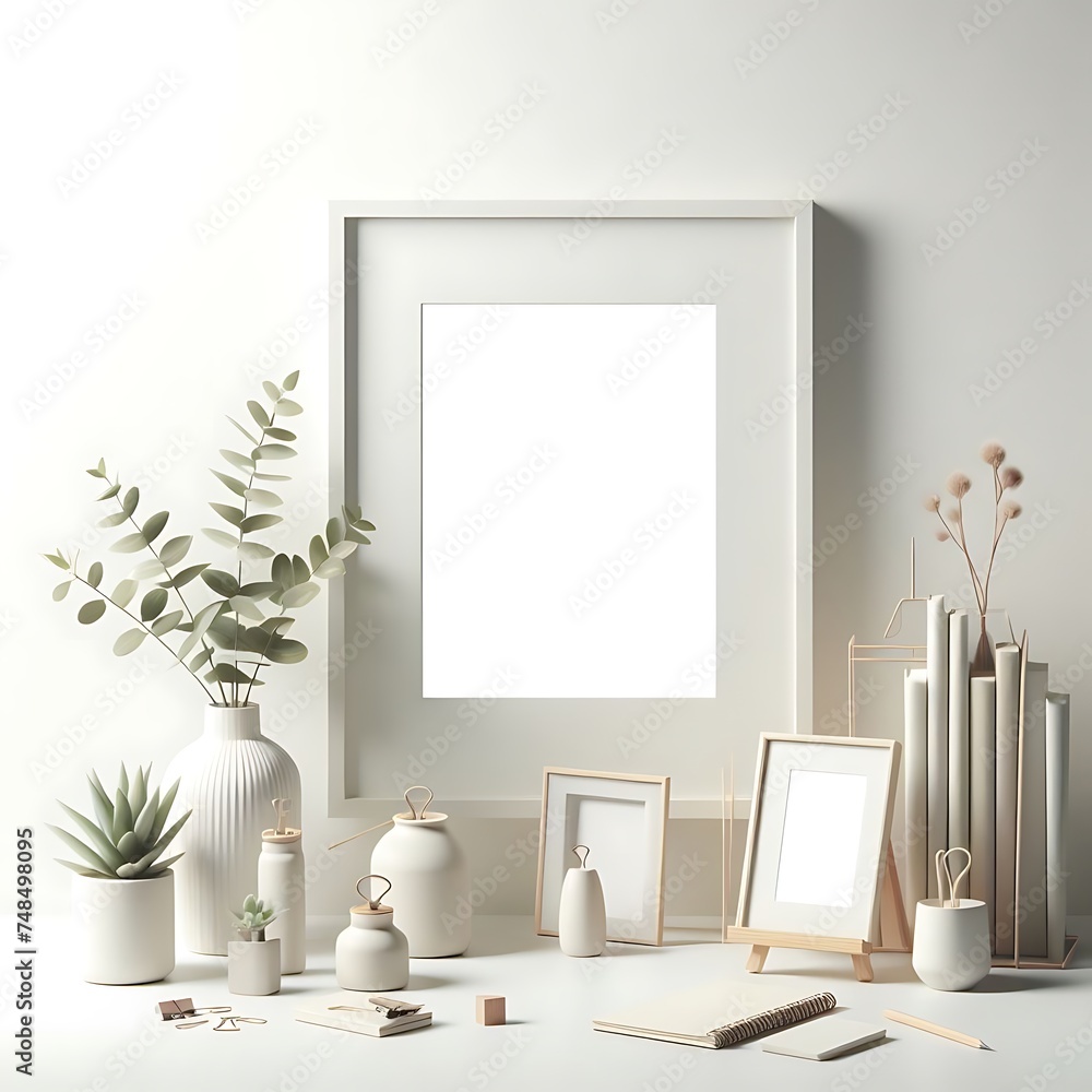 Stylish, sleek design, modern and simple Blank Photo frame for mockup design for graphics resources Stylish, sleek design, modern and simple Blank Photo frame for mockup design for graphics resources