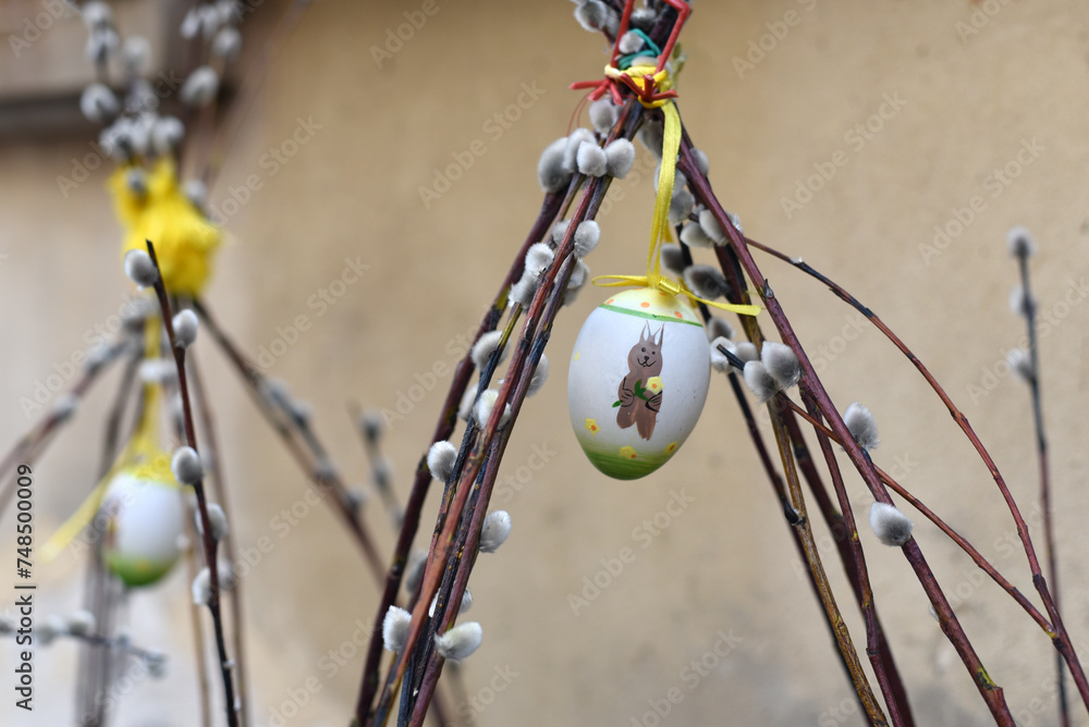 Easter. Composition of plants for Easter Easter. Composition of plants for Easter