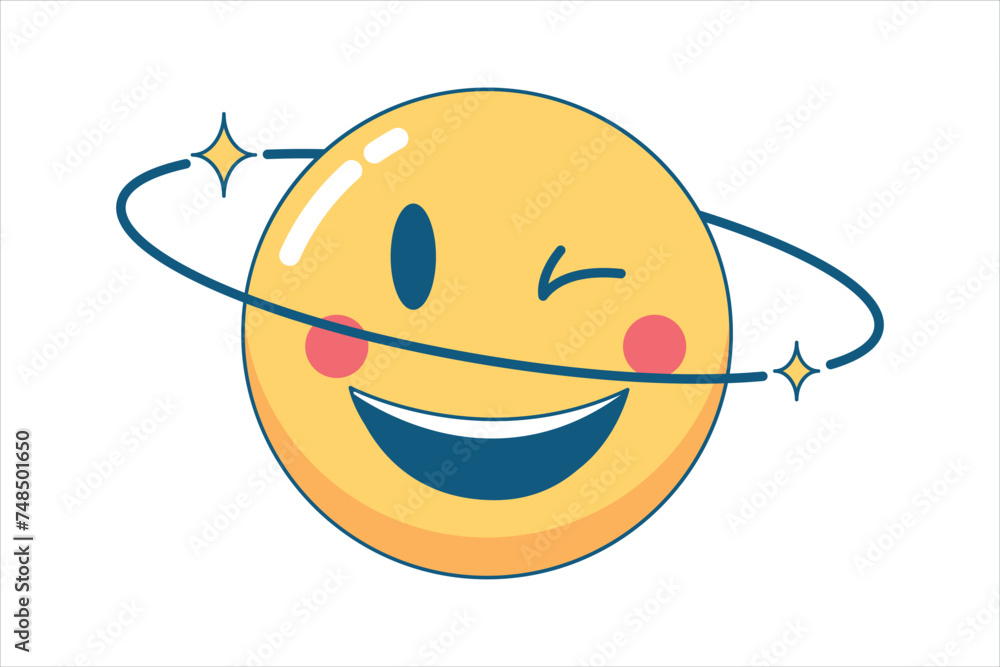 Decor Face Smile Sticker Design Decor Face Smile Sticker Design