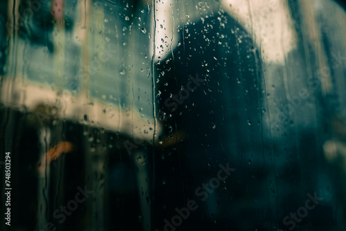 rain on the window