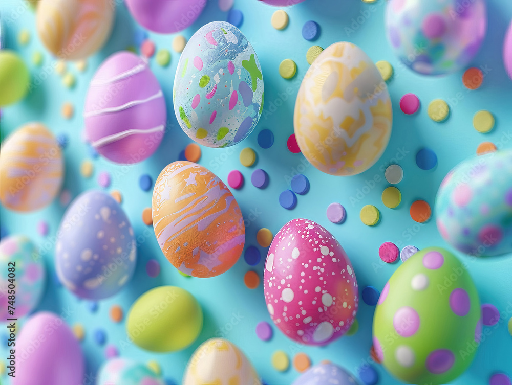 Colorful Easter Egg Colorful Easter Egg
