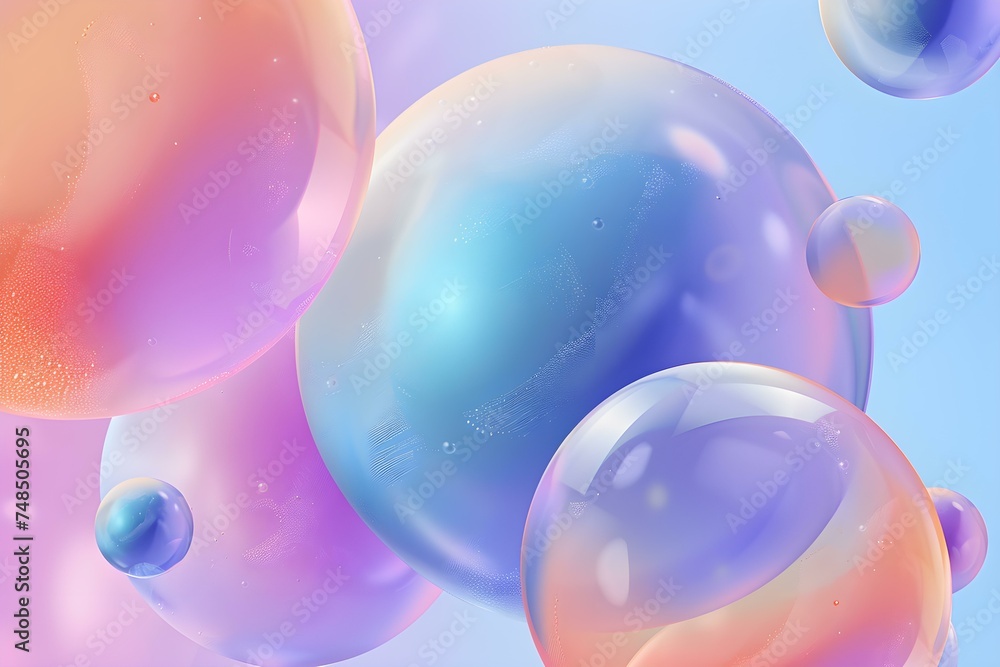 Colorful Bubble Universe