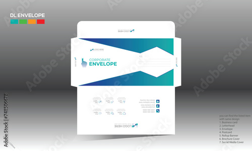 envelope for corporate and any use