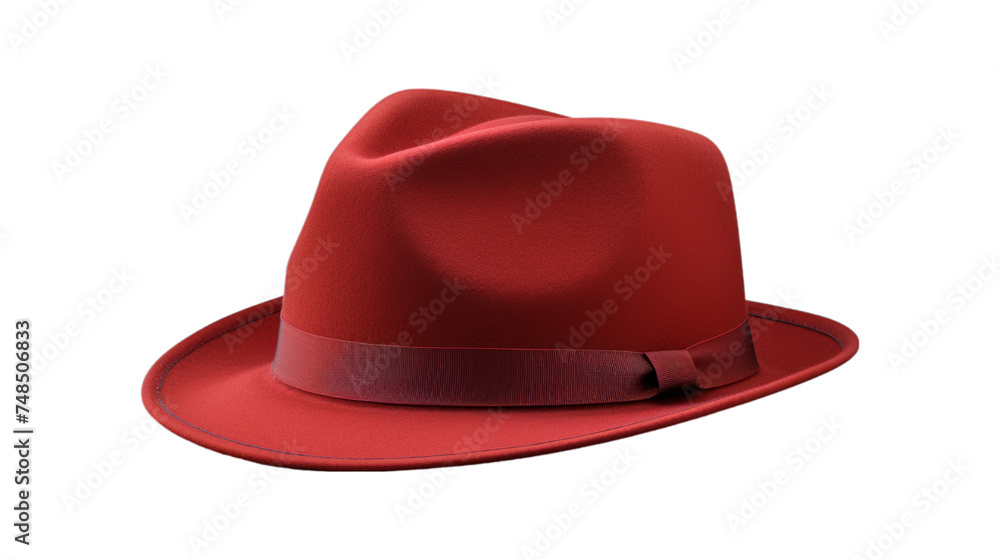 Fedora hat on isolated on transparent png background. Generative ai
Fedora hat on isolated on transparent png background. Generative ai