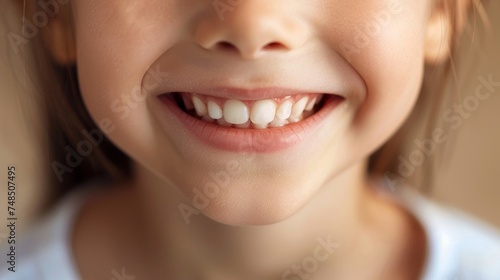 A Child's Infectious Smile Generative AI photo