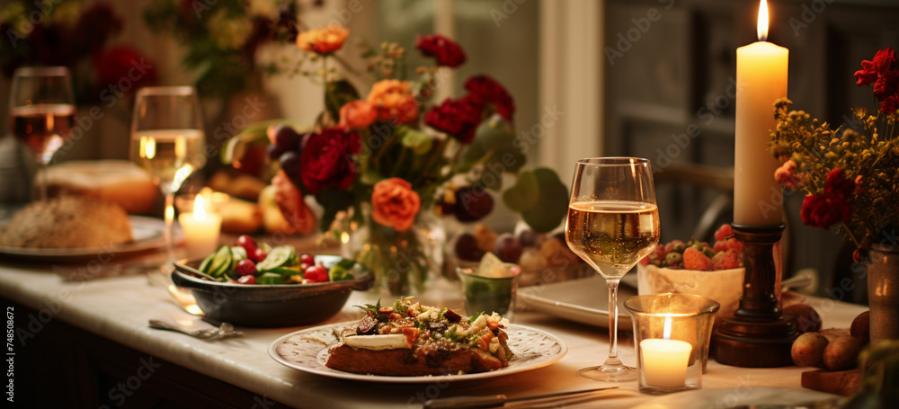 Cook a special meal together for a cozy and intimate evening