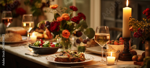 Cook a special meal together for a cozy and intimate evening