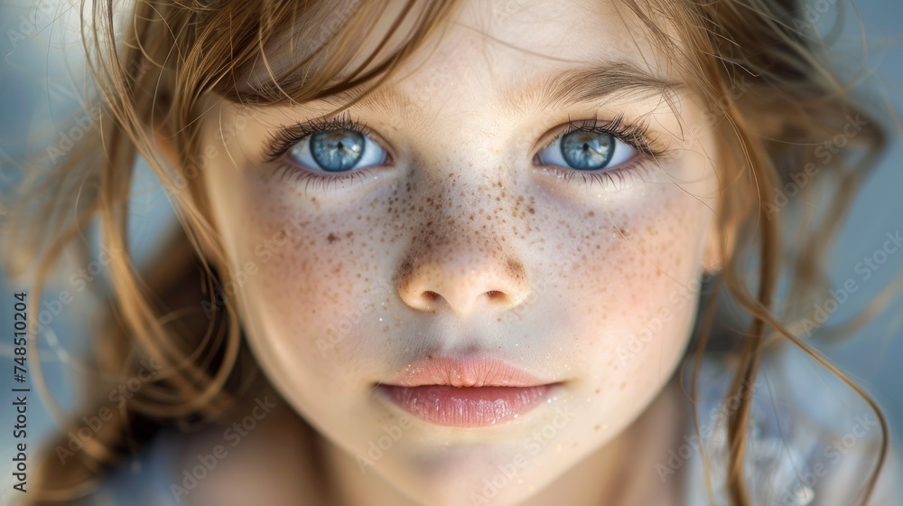 Two Young Girls Smiling and Laughing Generative AI Two Young Girls Smiling and Laughing Generative AI