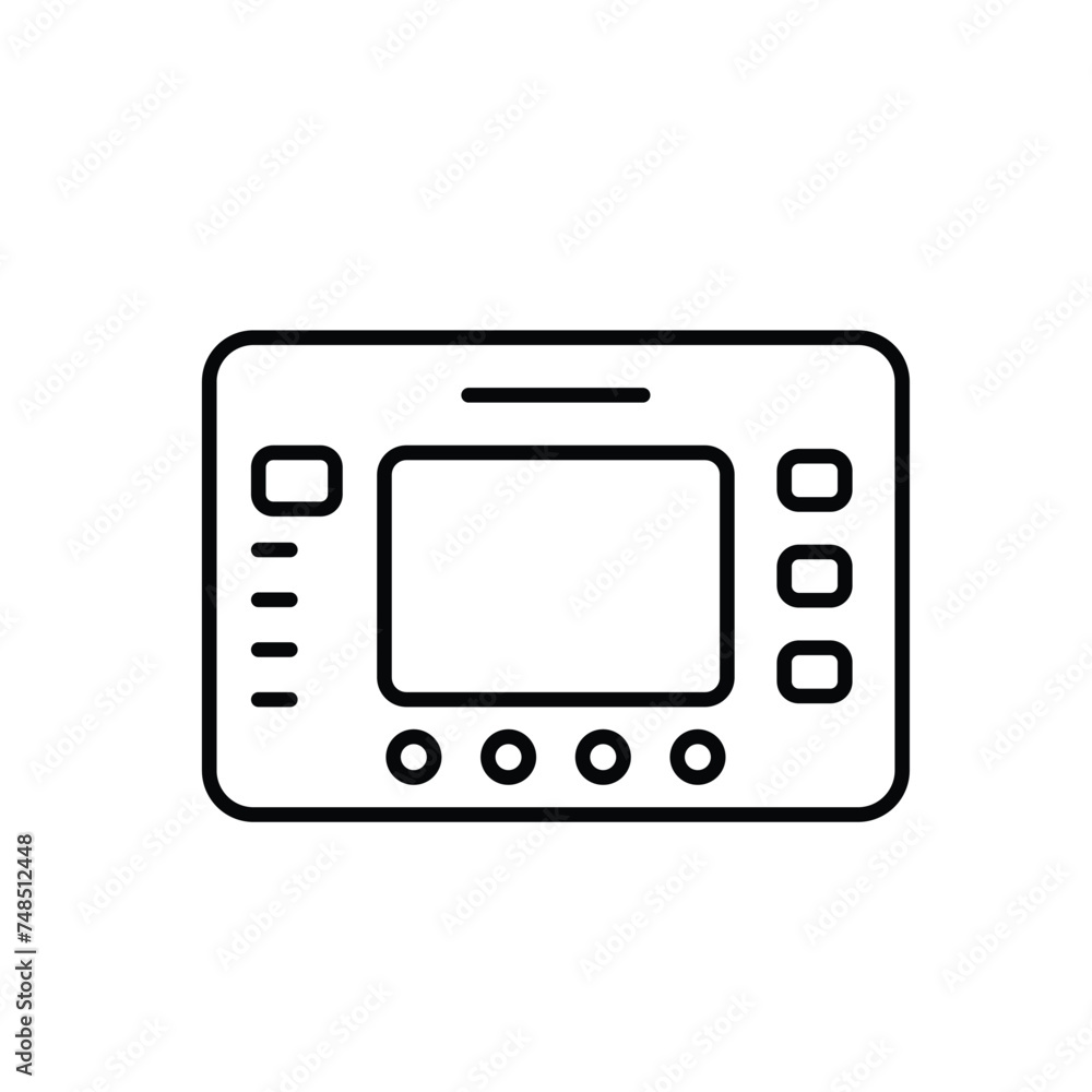 Intercom icon vector stock illustration Intercom icon vector stock illustration