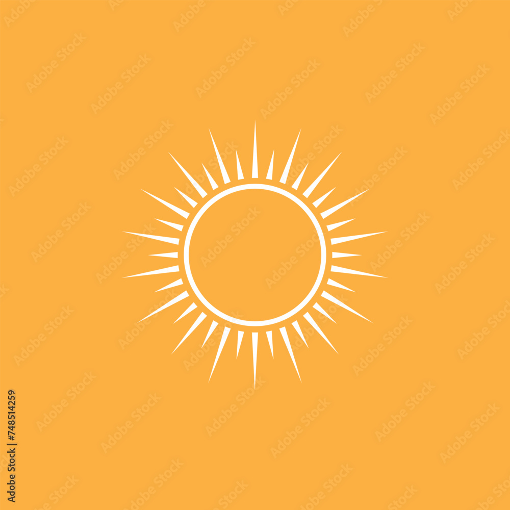 Set of sun and sunburst shapes. Sun icons and sunbeam collection Set of sun and sunburst shapes. Sun icons and sunbeam collection