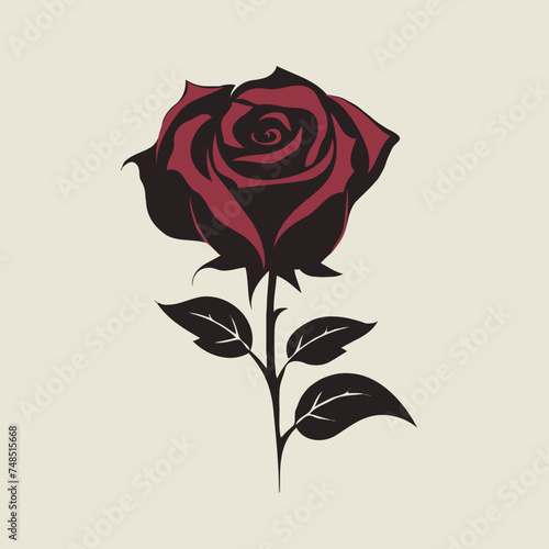 illustration of a rose