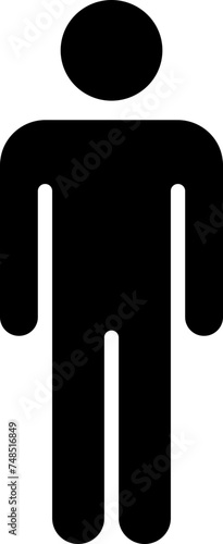 male pictogram icon
