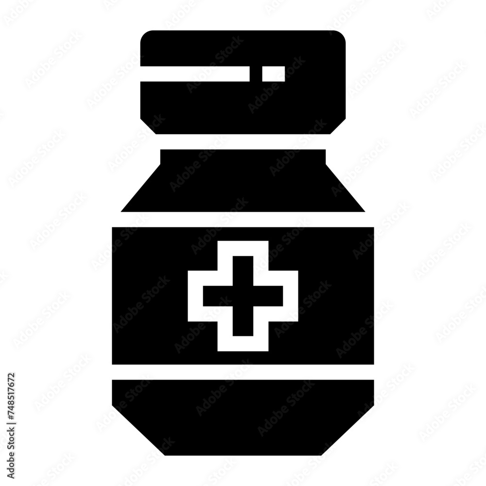 Obraz premium Pills icon vector for web and mobile app. capsule icon. Drug sign and symbol