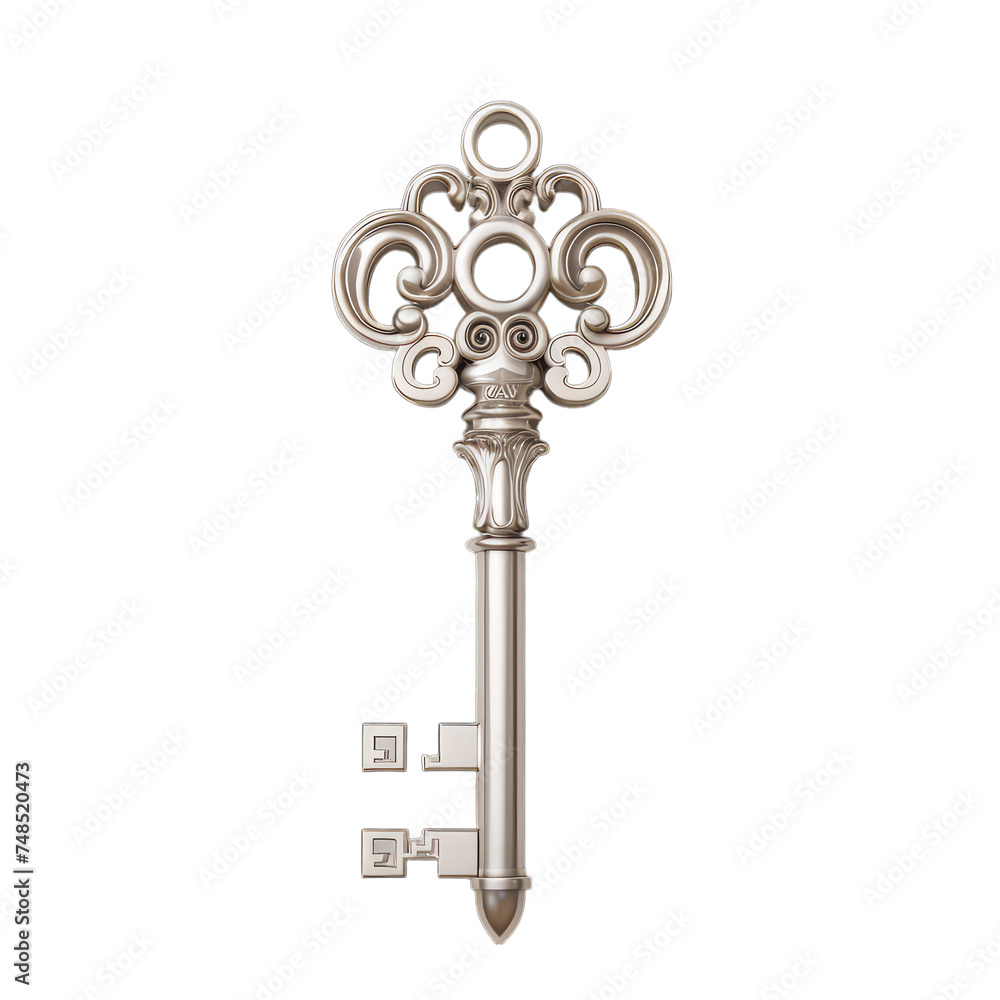 Luxury Key on isolated on transparent png background. Generative ai
Luxury Key on isolated on transparent png background. Generative ai