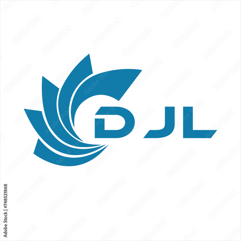 DJL letter design. DJL letter technology logo design on white background. DJL Monogram logo design for entrepreneur and business.